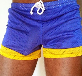 Welcome to my world…. : FREEBALLING IN MESH SHORTS