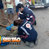 Criança é atropelada por motociclista desconhecido no Bairro da Estação em Sousa