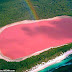 The bizarre PINK lakes from around the world that look like milkshakes due to a freak of nature