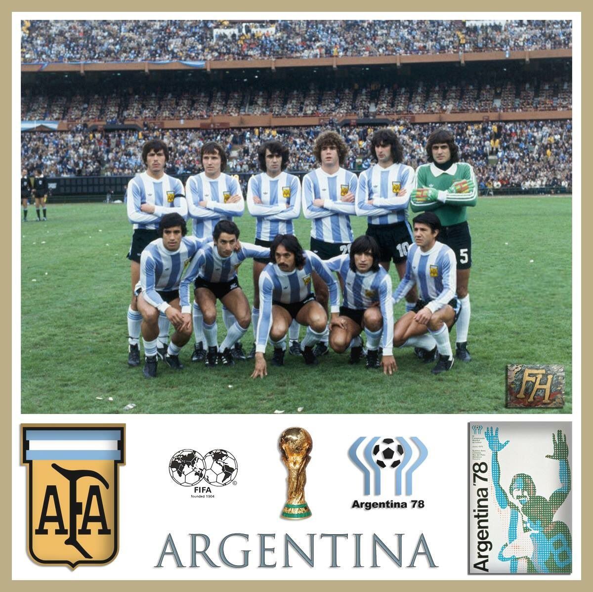NO DIGA GOL , DIGA KEMPES: Un tal dìa como hoy de 1978: Argentina