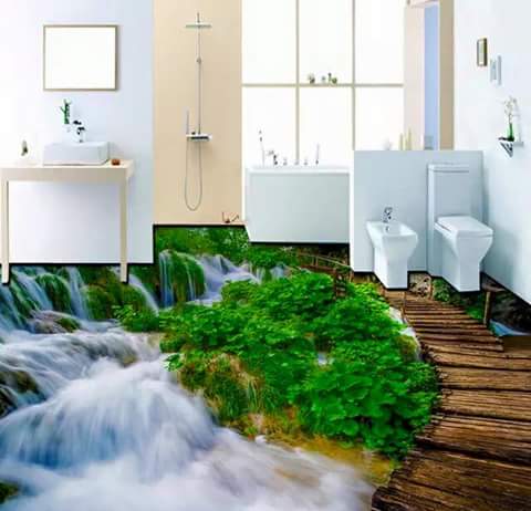Desain Lantai 3D yang Bisa Bikin Suasana Rumah Terasa di Alam Bebas Desain Lantai 3D yang Bisa Bikin Suasana Rumah Terasa di Alam Bebas