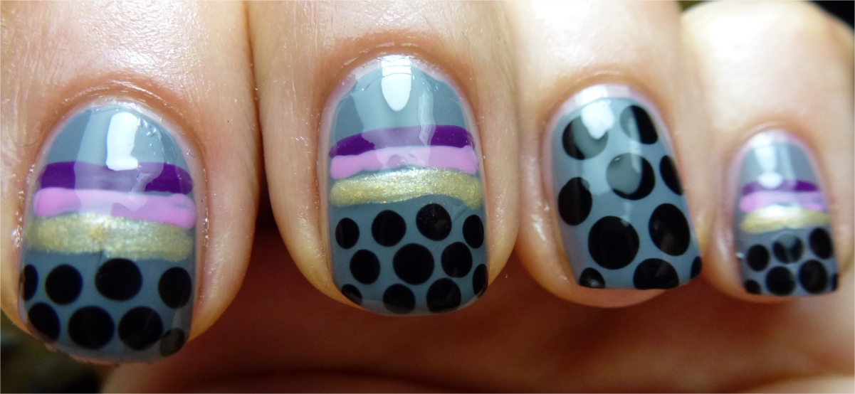 Oh No, Not Another Nail Art Blog!...: Inspired by a t-shirt