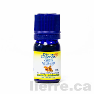 Lierre Medical Ginger Organic Essential Oil 5ml,DIVINE ESSENCE