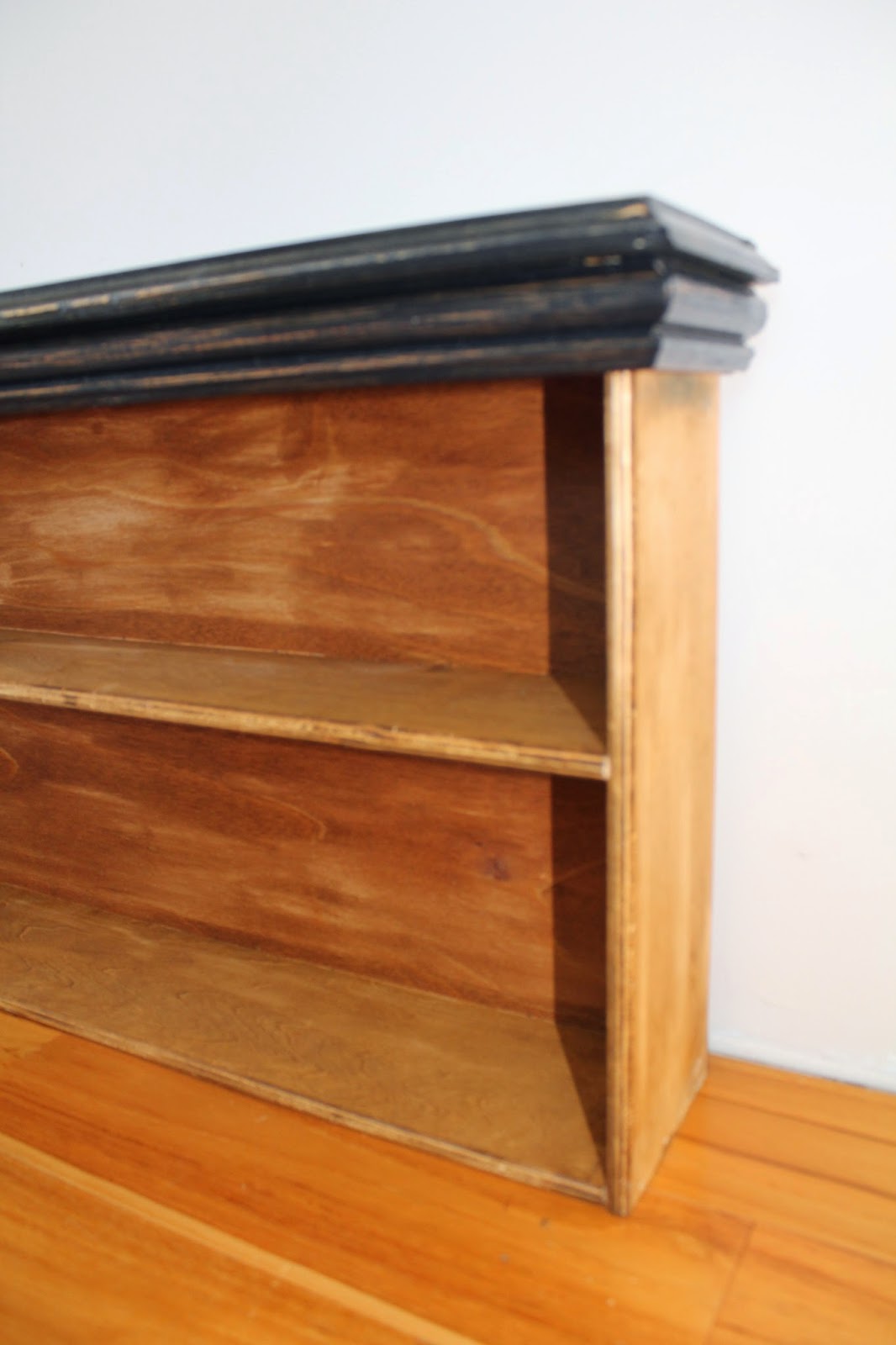 Upcycled Dresser Drawer into a Shelf