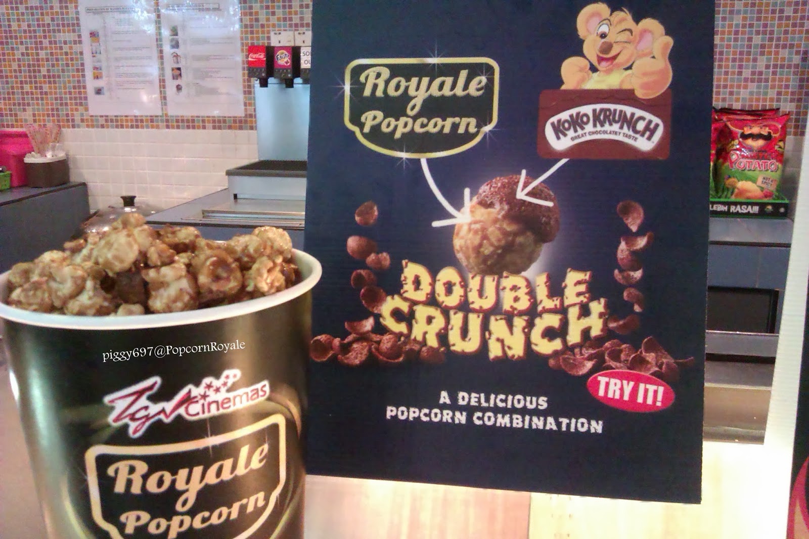 贪吃的小佩 双重口味的爆米花TGV Popcorn Royale