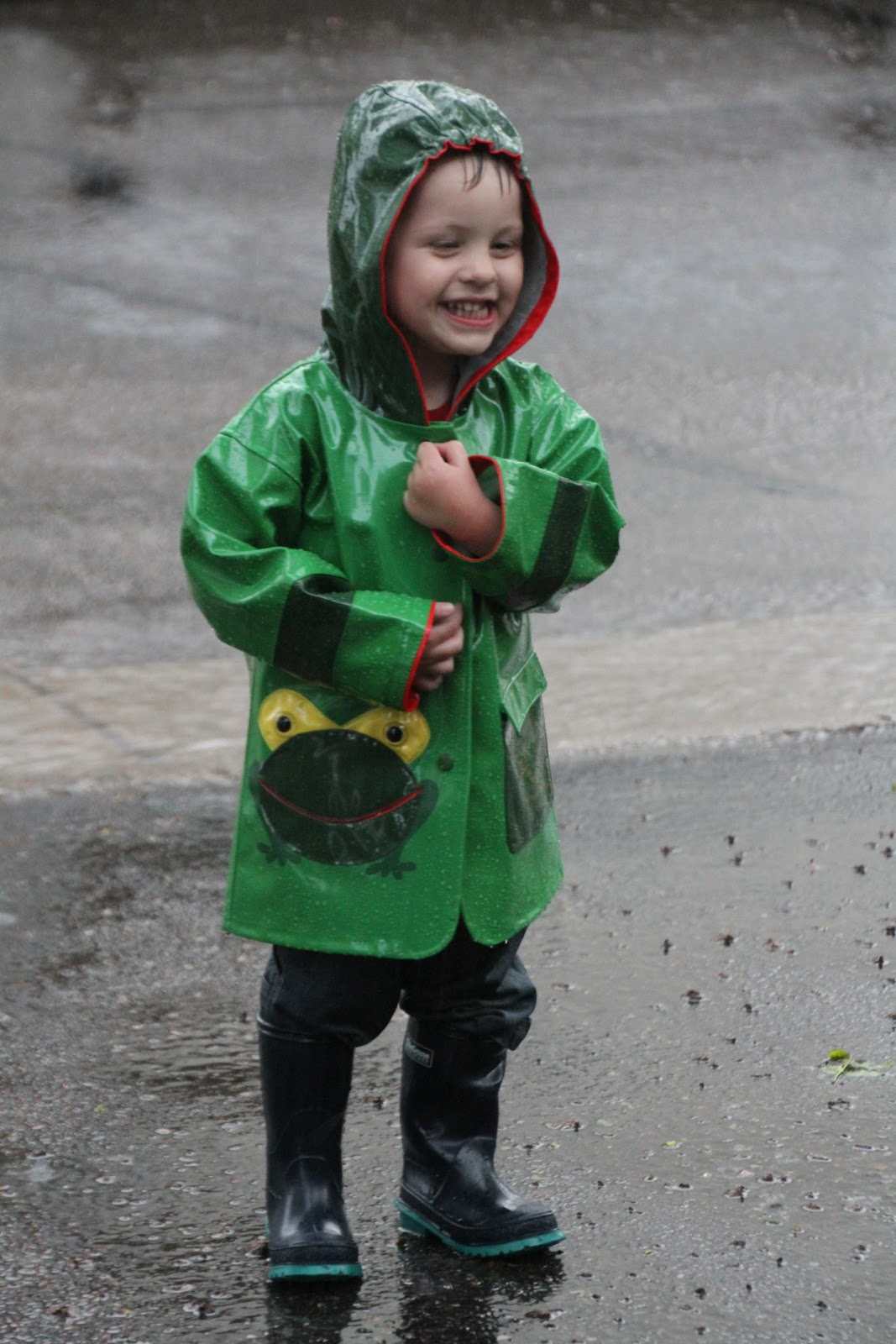 Everyday Moments: Little boys, rubber boots, and rain puddles = a ...