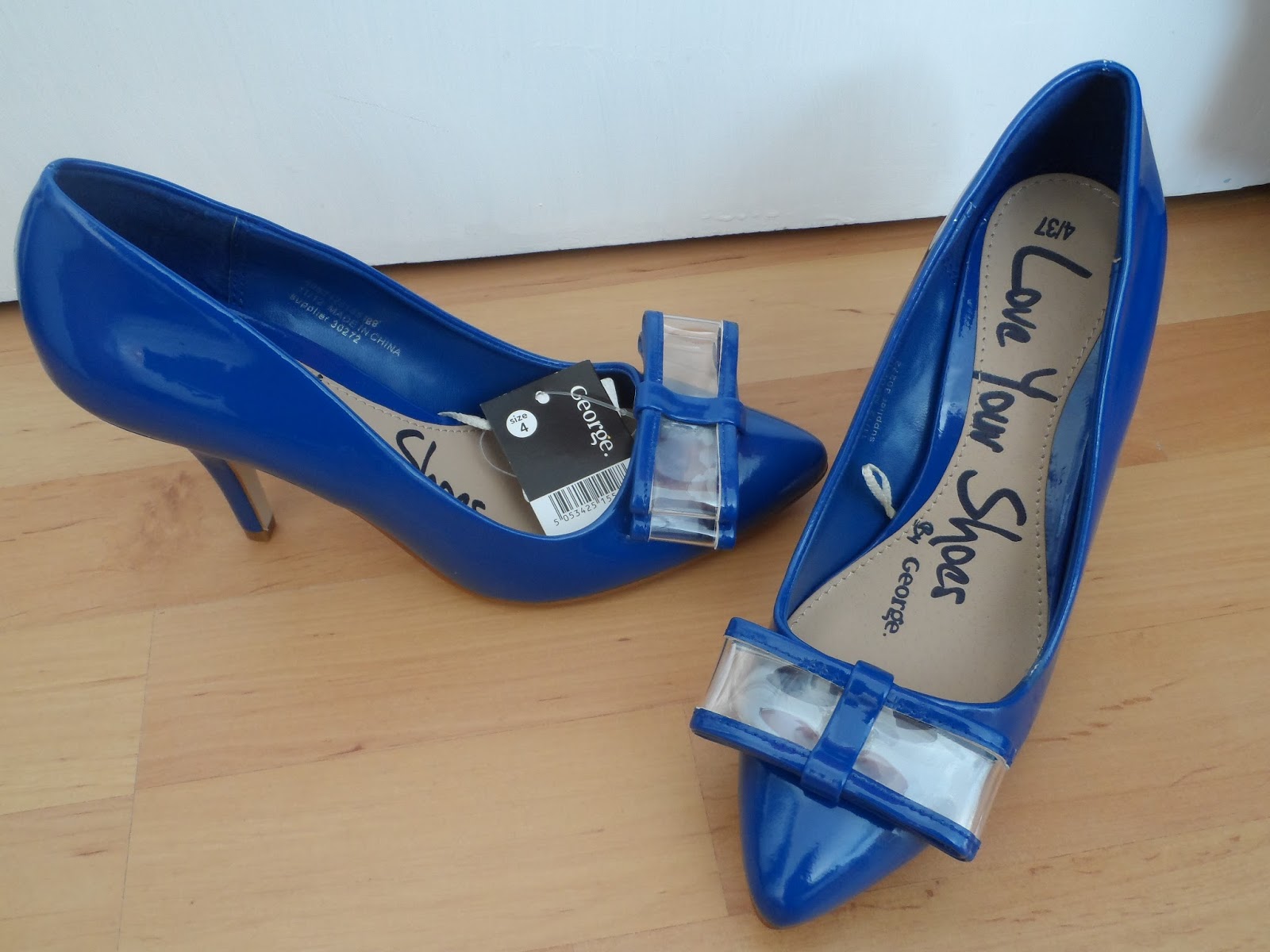 Thrifty and Fashion Bargain of the Week at Asda Blue Shoes