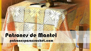 Patrones de Mantel a Crochet / Mantel cuadrado o rectangular