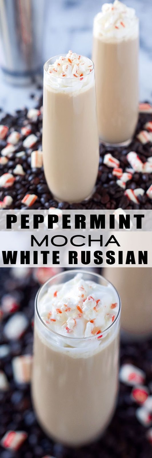 Peppermint Mocha White Russian - My Kitchen Recipes