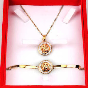 Gelang dan Kalung Arroyan Gold 1 Set