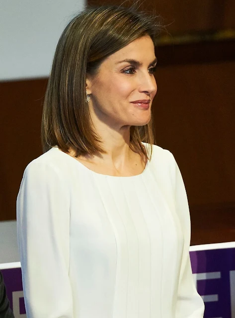 Queen Letizia of Spain attended the FEDER (Rare Diseases Federation ) World Day Event at the CSIC 