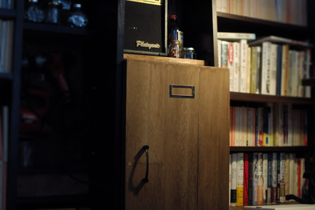 DIYでつくった木製ロッカー