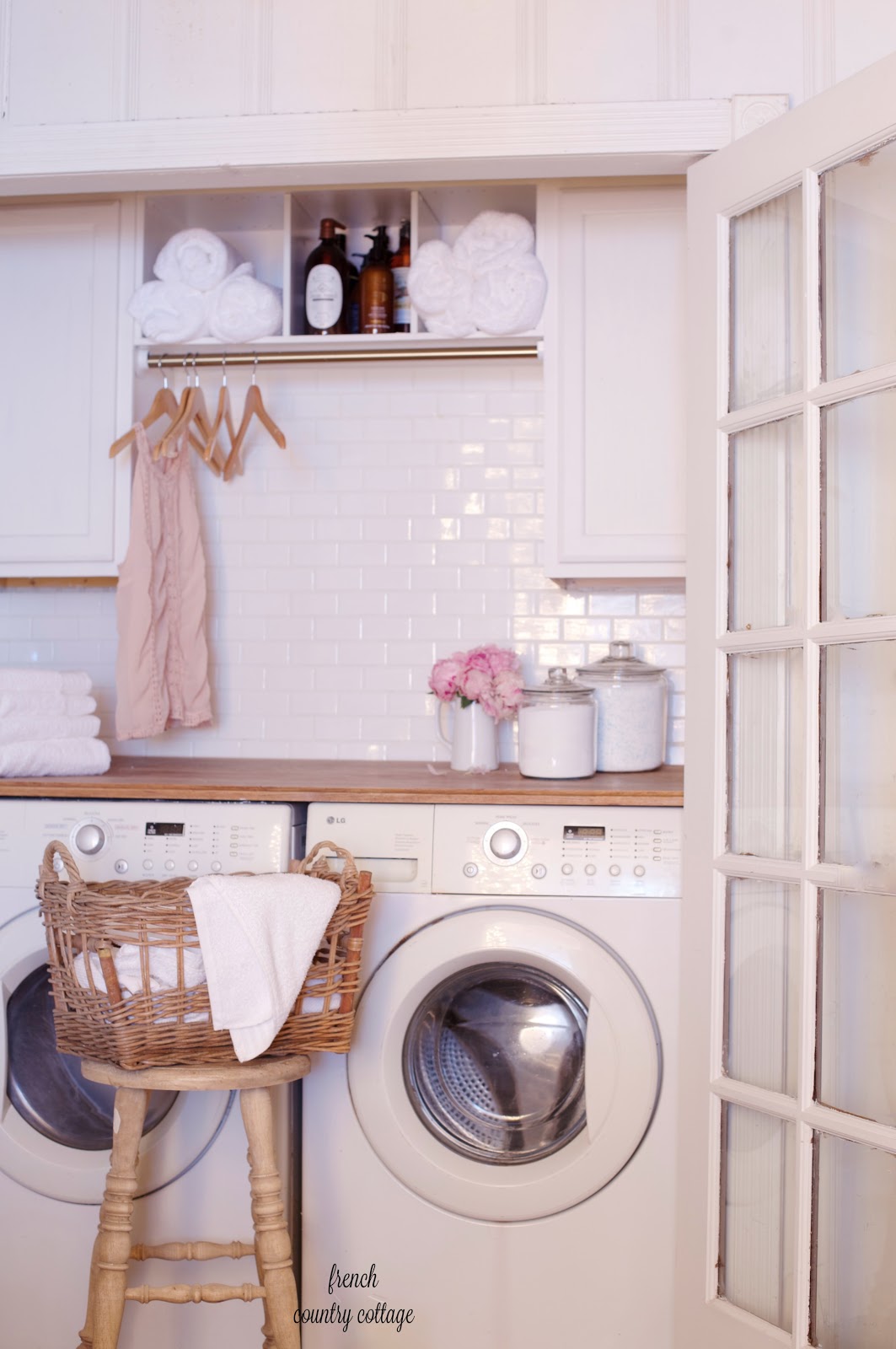 Under 500 Laundry Room Renovation Reveal French Country Cottage Vintage Laundry Room Renovation Inexpensive For Under 500