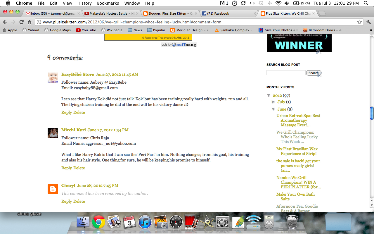 Plus Size Kitten WIN A FREE NANDO'S PERI PLATTER THIS WEEK!