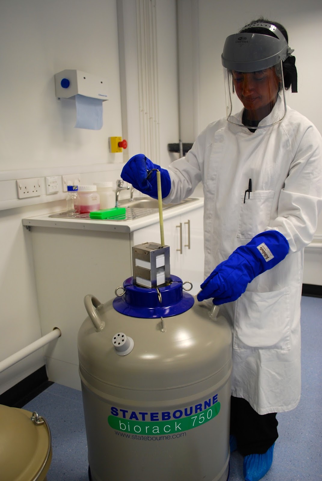 Cell Culture with Cellwyn Training in the Lab Thawing the