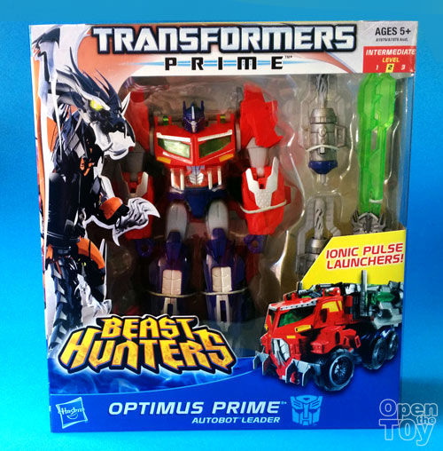 Transformers Prime Beast Hunters Voyager Class Optimus Prime