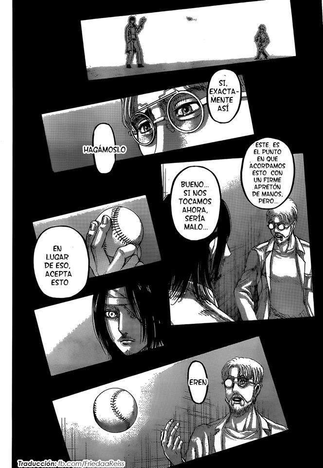 Shingeki no kyojin capítulo 115. Mangá  Trovão, Shingeki no kyojin,  Shingeki no