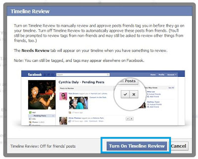 facebook timeline review feature