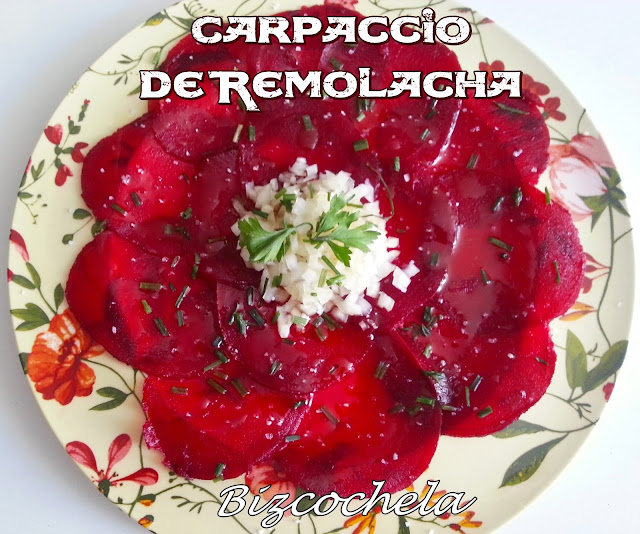 CARPACCIO DE REMOLACHA