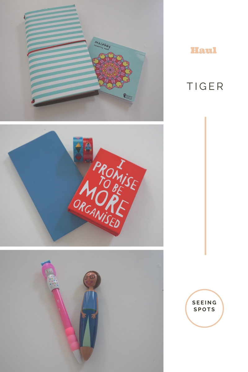 STATIONERY Tiger Store My First Visit Seeing Spots