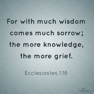  Ecclesiastes 1:18