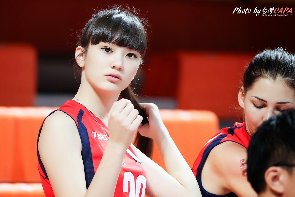 Sabina Altynbekova Pretty Volleyball Player from Kazakhstan.