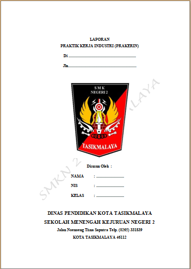 Contoh Laporan Prakerin Smk Jurusan Tkr Seputar Laporan