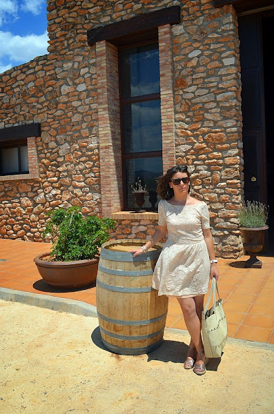 moda y viñas, bodega, viñedos, castellón, fashion blogger, mi vestido azul