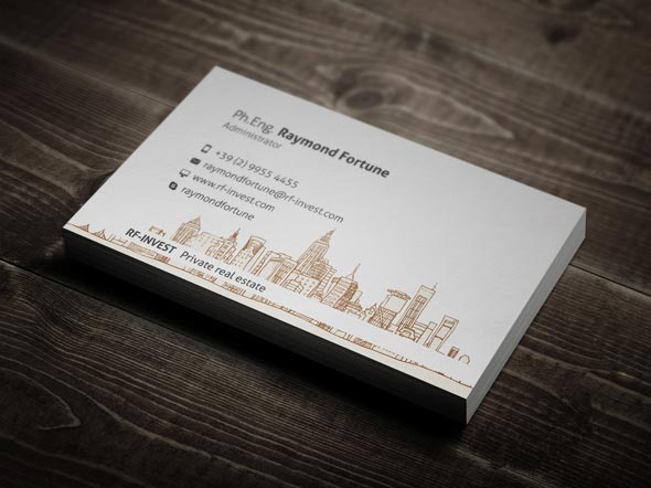 Real Estate Business Card Designs