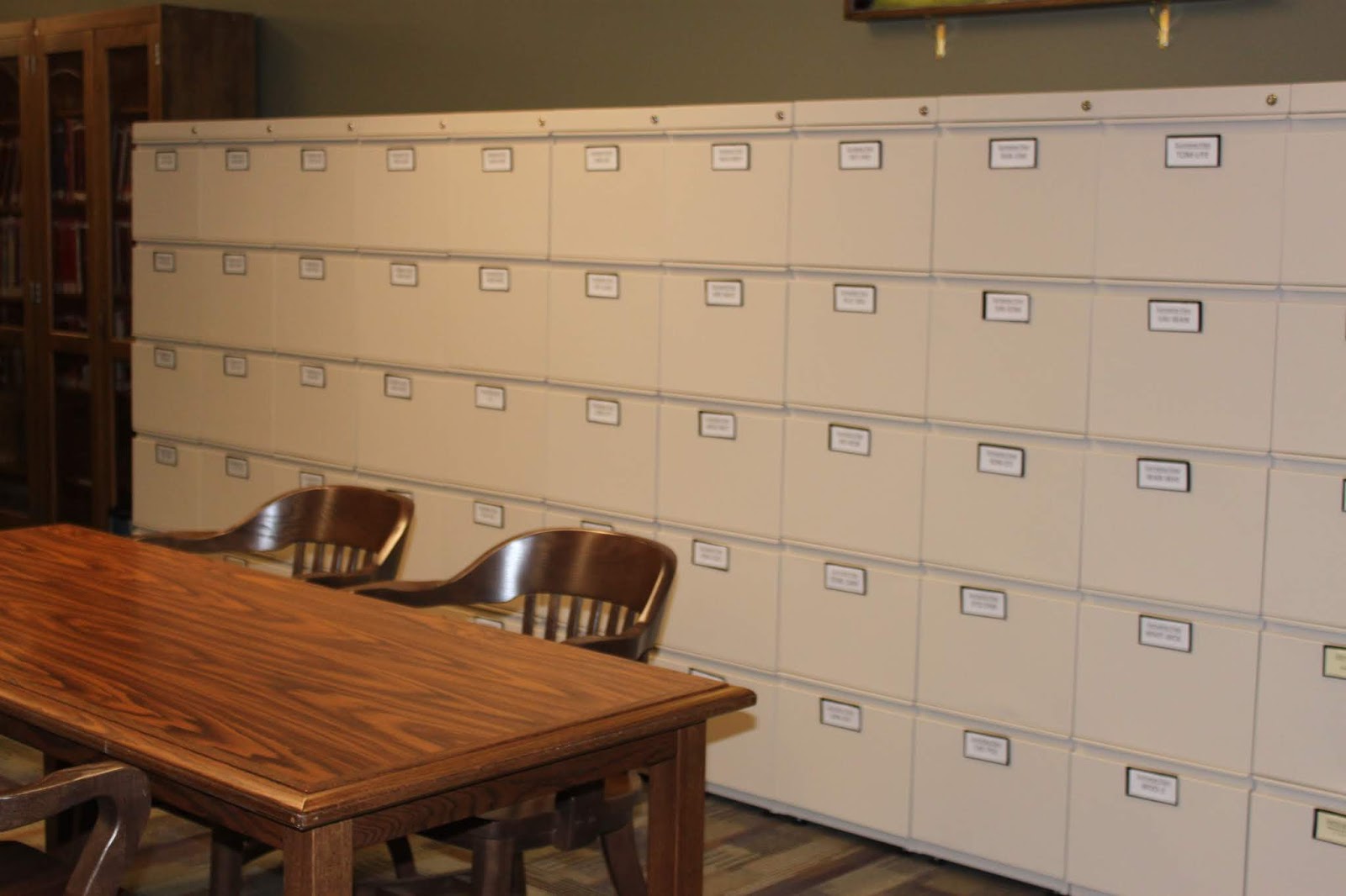 KHCPL Genealogy & Local History Department Vertical Files at the Library