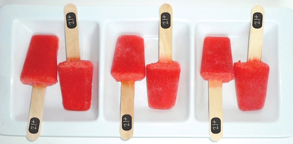 Poptail (Popsicle + Cocktail) by Smart School House #cocktail #poptail 