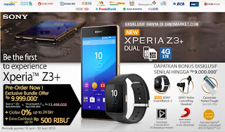 Promo Sony Xperia Z3+ dual Promo Sony Xperia Z3+ dual