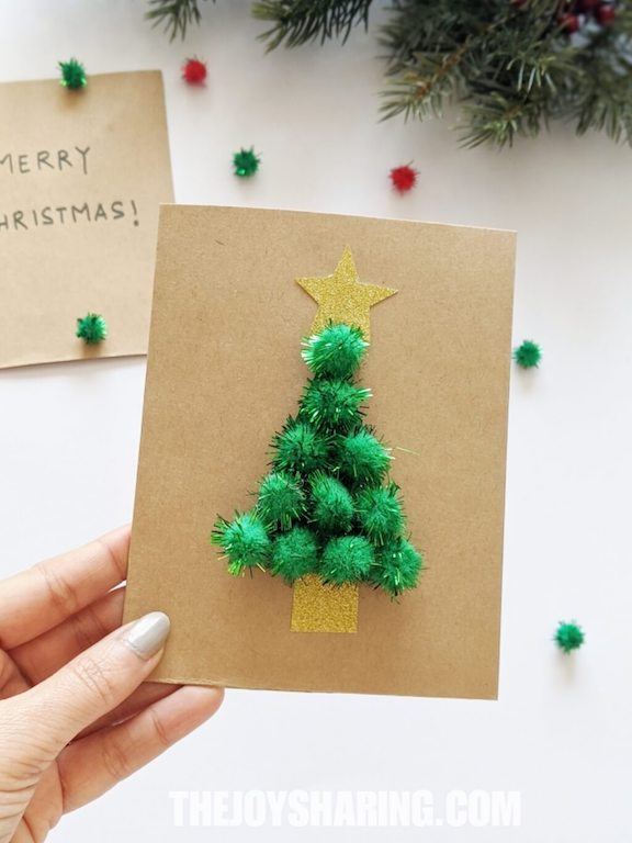 Christmas Card Ideas for Preschoolers