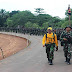 Alih Kodal Ke Kostrad, Yonif 755 Kostrad Gelar Pelaksanaan Kirab Tunggul Baru Batalyon