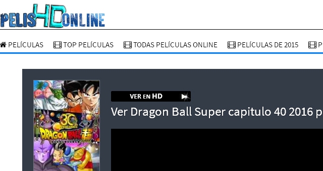 PelisHDOnline Dragon Ball Super PelisHDOnline Dragon Ball Super