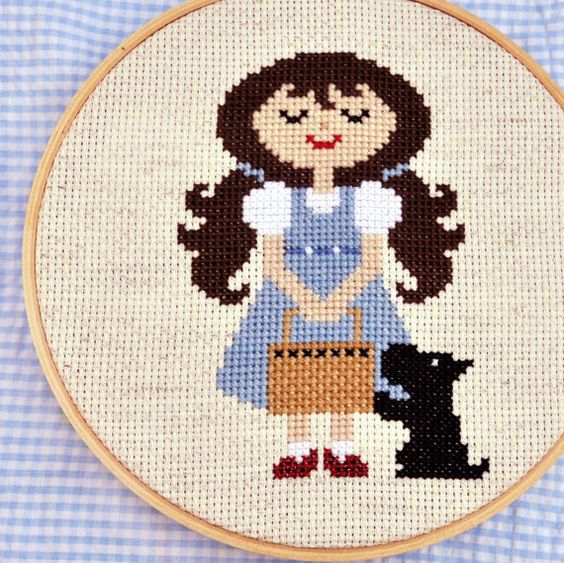 Χειροτεχνήματα κορίτσια για κέντημα/ cross stitch girls