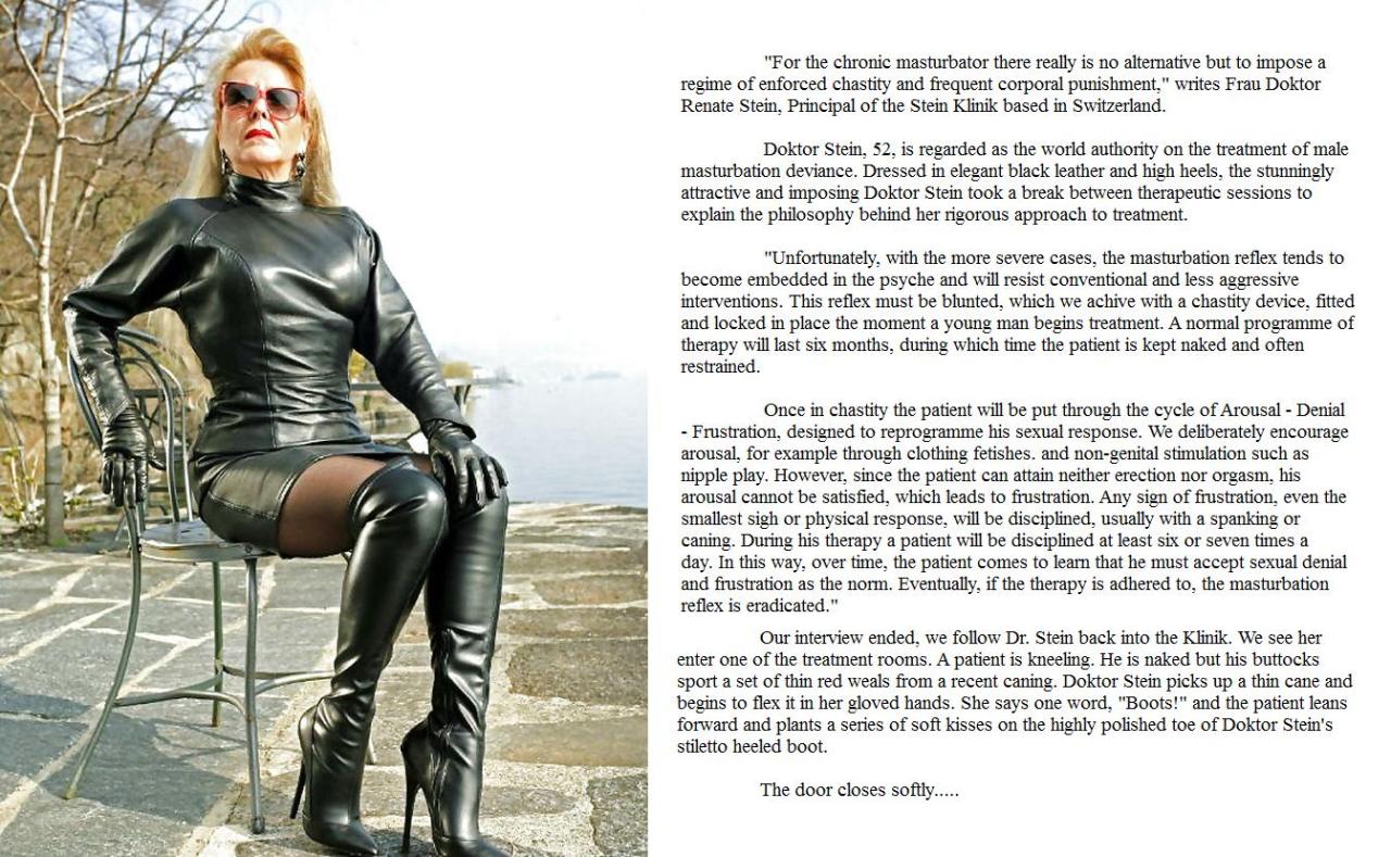 Slave in chastity: Captions XXII.