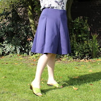 http://www.sewingbeefabrics.co.uk/neoprene-flared-skirt-tutorial