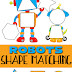 Robots Shape Matching Puzzle for Toddlers