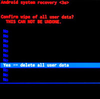Hard Reset Acer liquid E600