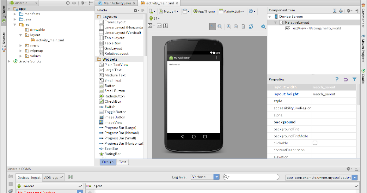Android Studio Layout Alignparentbottom | linux mint 17 にandroid studioをインストールしてみる ぬこのおなかの備忘録 Android Studio Layout Alignparentbottom | linux mint 17 にandroid studioをインストールしてみる ぬこのおなかの備忘録