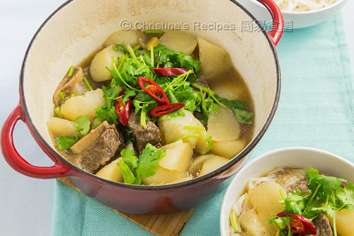 韓式蘿蔔燜牛肋骨 Korean Beef Short Ribs02 韓式蘿蔔燜牛肋骨 Korean Beef Short Ribs02