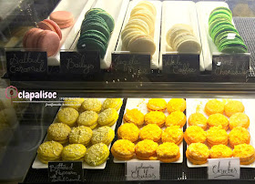 Macaron Flavors from Mrs Grahams