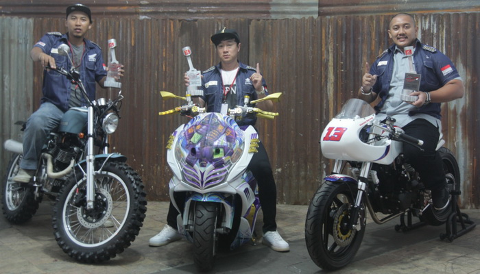 Bali Raih Juara Nasional Honda Modif Contes 2016