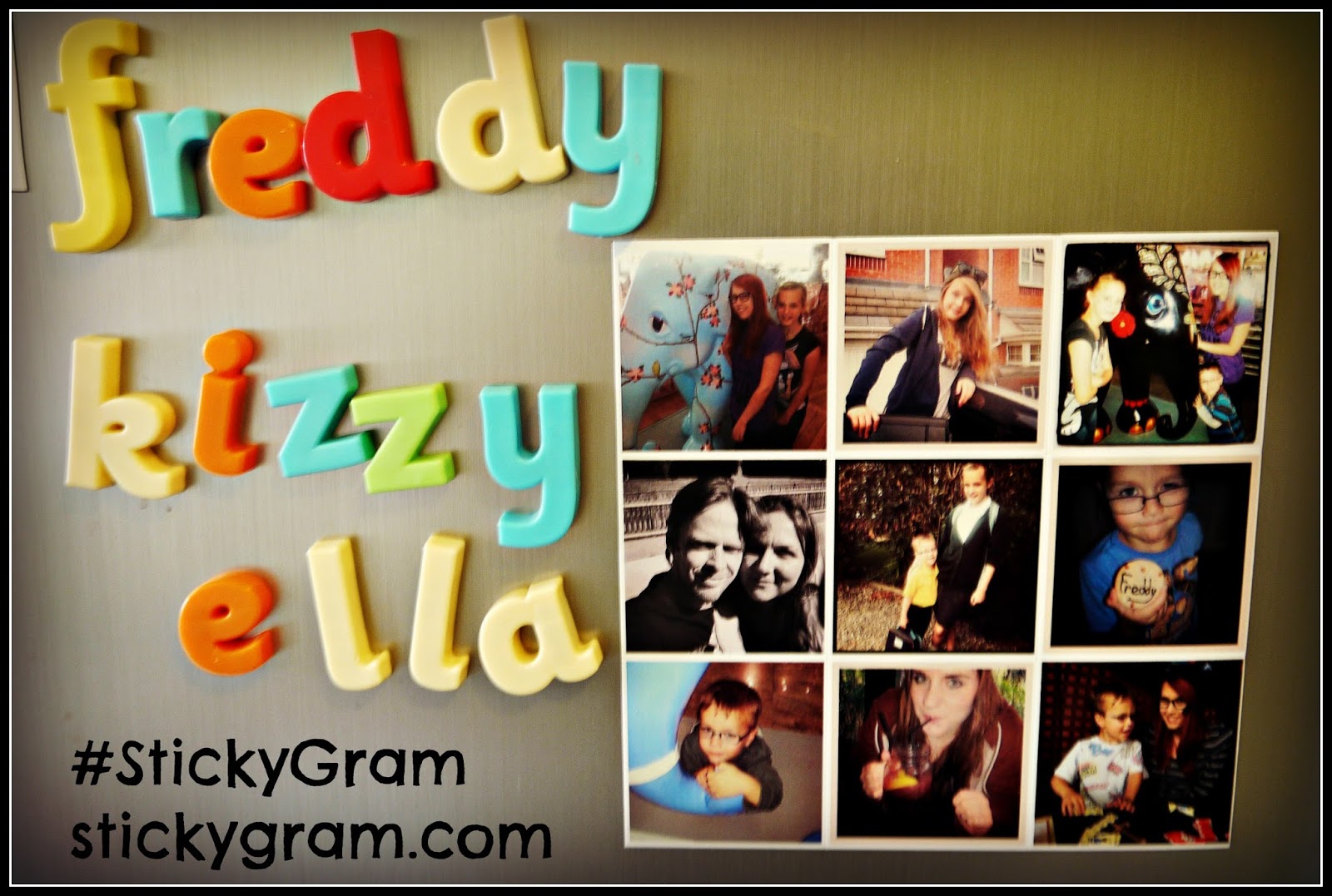 Inside the Wendy House StickyGrams Fridge using Instagram Images!