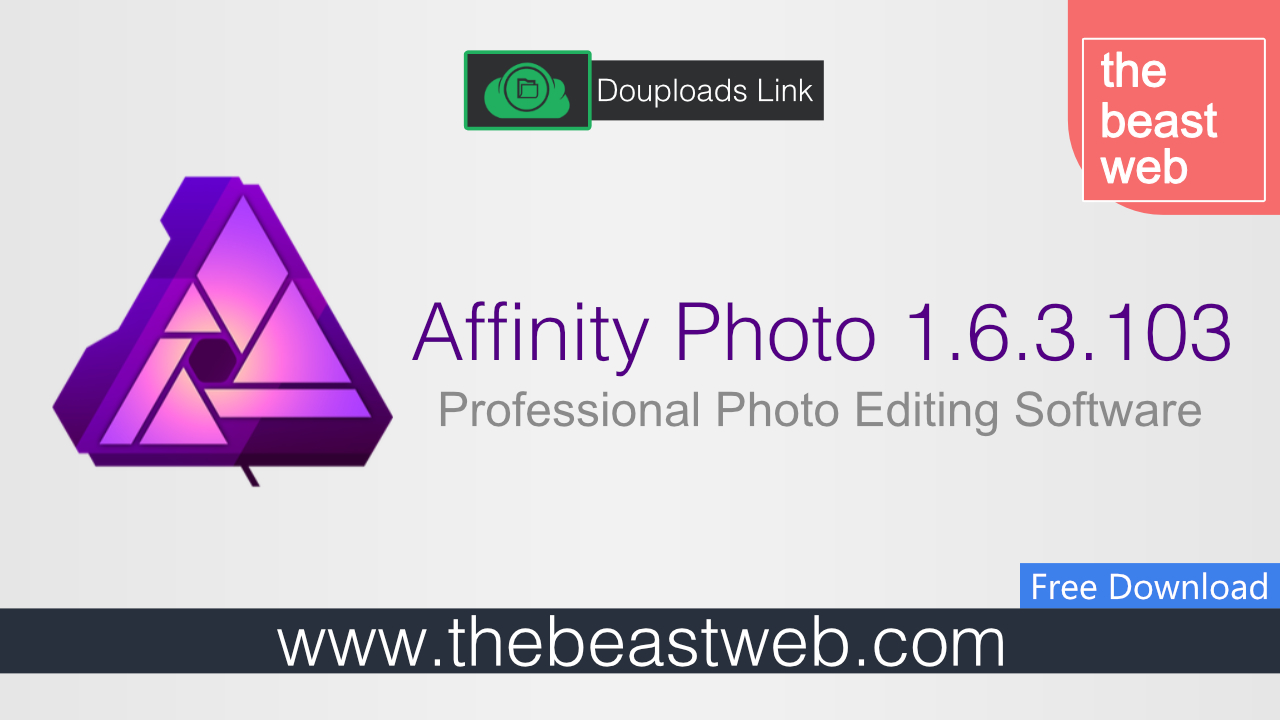 Affinity Photo 1.6.3.103 Full
