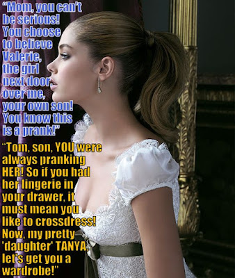 You know this is a prank Sissy TG Caption - Hard TG Caps - Crossdressing and Sissy Tales and Captioned images