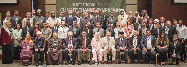 International Islamic Climate Change Symposium participants.