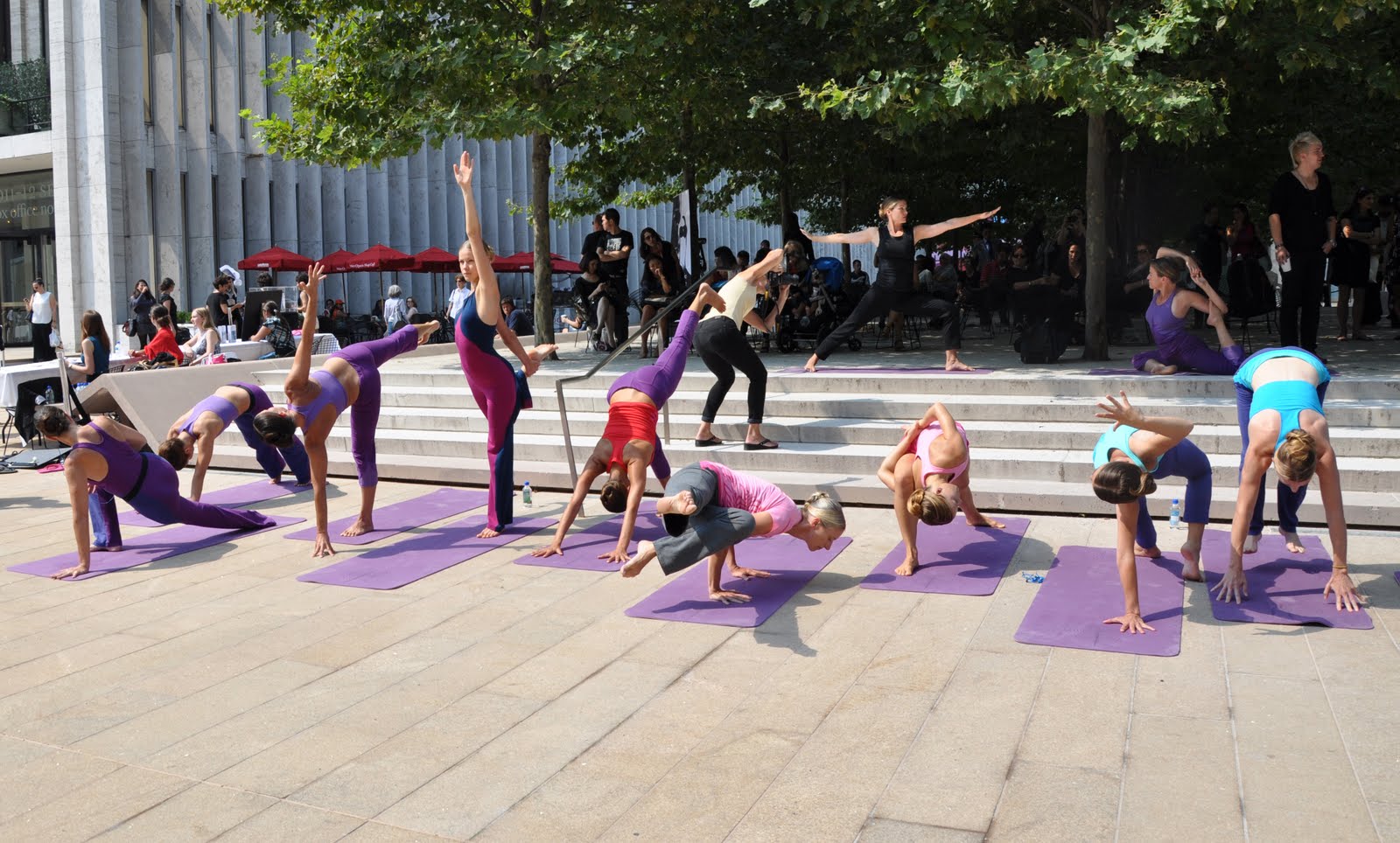 New York Yoga New York Yoga at Fashion Week!