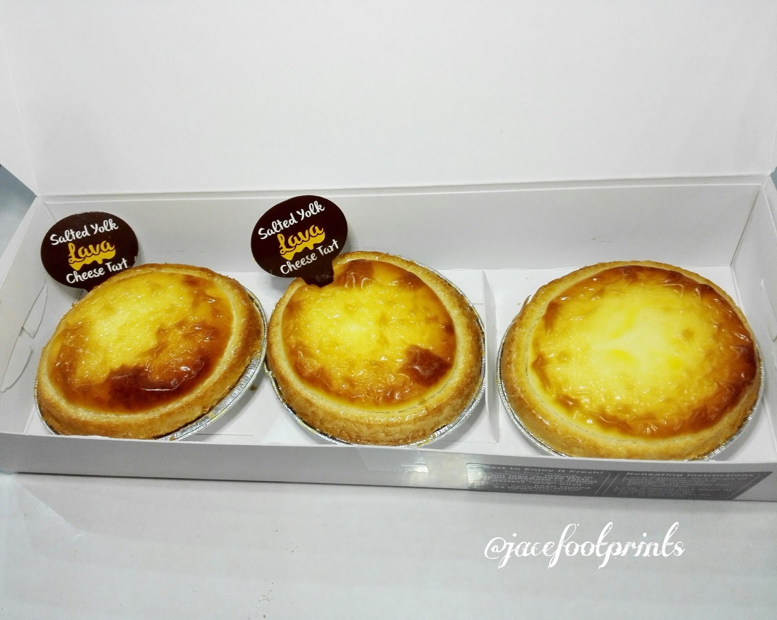 [Singapore] Prima Deli Salted Egg Yolk Lava Cheese Tart Just Another